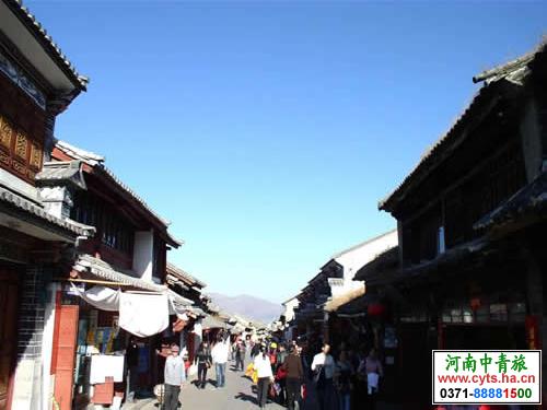 云南大理古城,河南中青旅 云南大理古城,河南中青旅